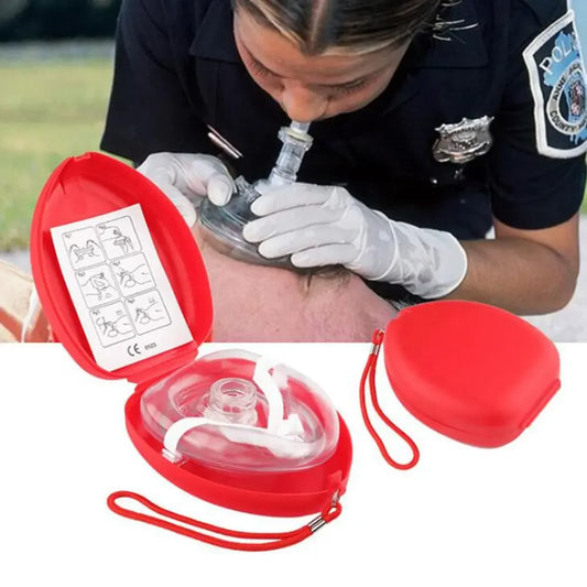 Cardiopulmonary Resuscitation Breathing Mask Cpr First Aid Mouth-to-mouth Artificial Respirator Camping Survival Equipment