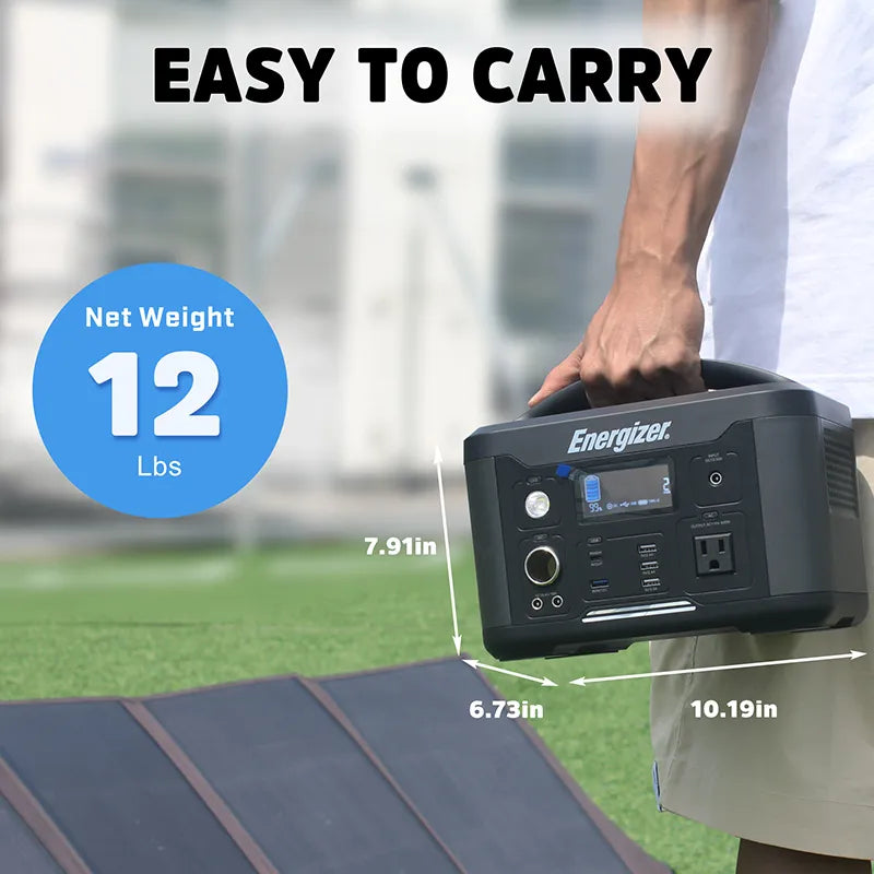 POWERWIN PPS700 Portable Power Station 626Wh/600W Energizer Solar Generator PD60W 4 USB Output Lithium-ion Battery Energy Supply