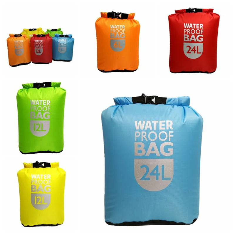 Waterproof Dry Bag Pack Sack Swimming Rafting Water Resistance