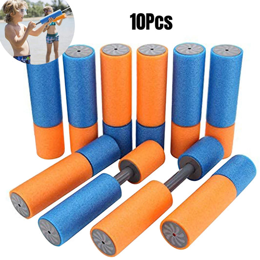 10pcs EVA Water Blaster Foam Water Squirt Shooter Summer Water Gun